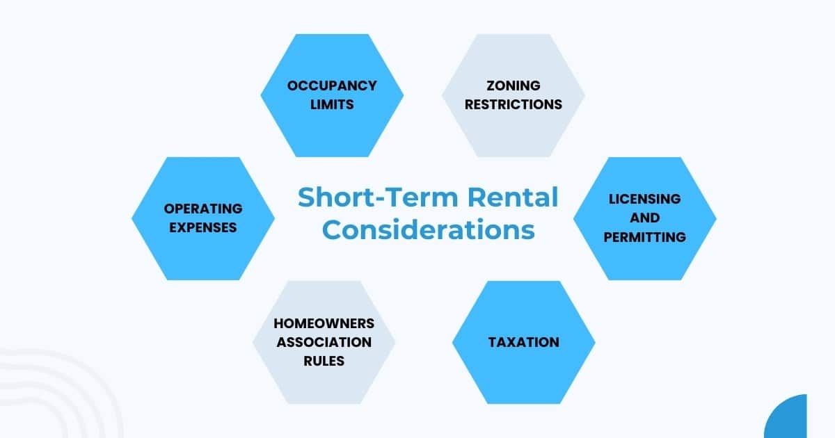 short-term rental considerations